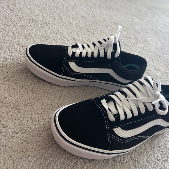 Skate Old Skool: ComfyCushion Black True White - Picture 2 of 7